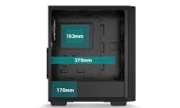 DEEPCOOL CC560 V2 PF550 550W 80Plus Mid-Tower 4xRainbow Fanlı Mid-Tower Siyah Kasa